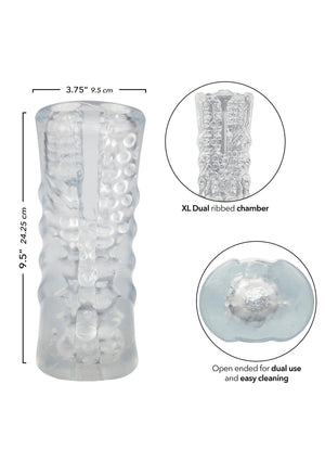 Masturbateur CalExotics Dual Chamber Stroker XL