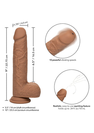 Dildo CalExotics Squirting Vibrating Fuck Stick