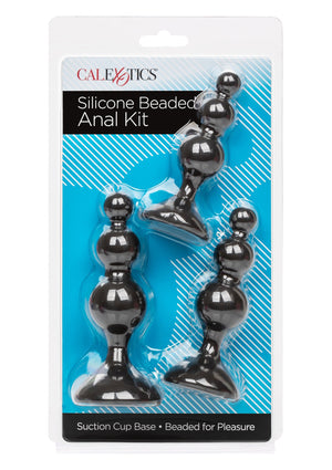Jouet anal CalExotics Silicone Beaded Anal Kit