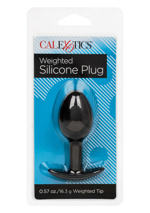 Jouet anal CalExotics Weighted Silicone Plug