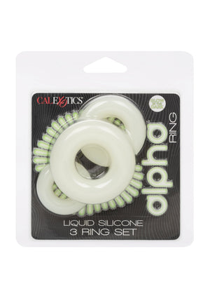 Performance masculine CalExotics Silicone 3 Ring Set
