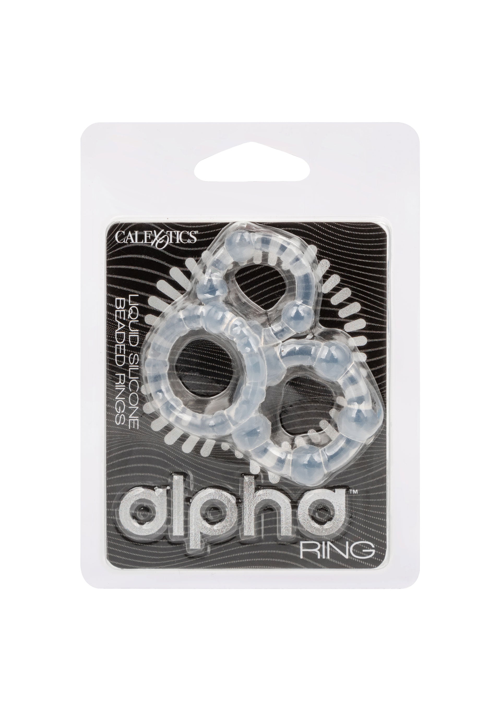 Performance masculine CalExotics Silicone Beaded Rings