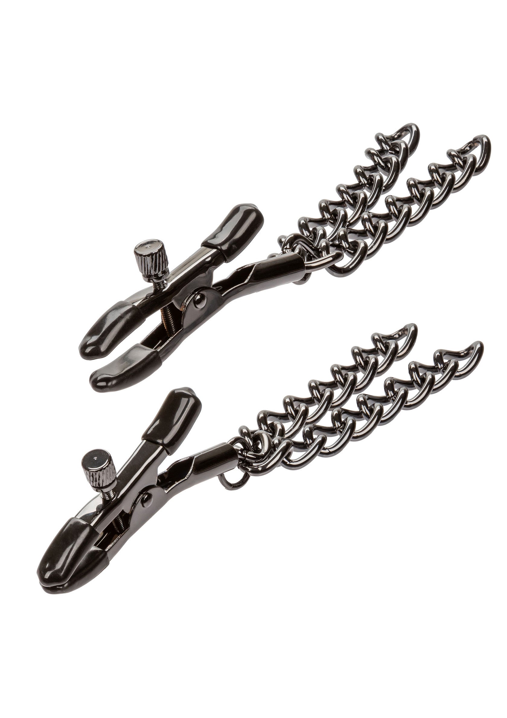 Accessoire BDSM CalExotics Chain Nipple Clamps