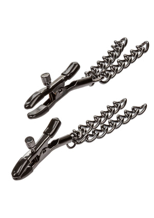 Accessoire BDSM CalExotics Chain Nipple Clamps