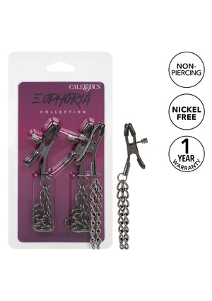 Accessoire BDSM CalExotics Chain Nipple Clamps