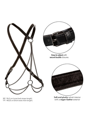 Accessoire BDSM CalExotics Multi Chain Harness Plus