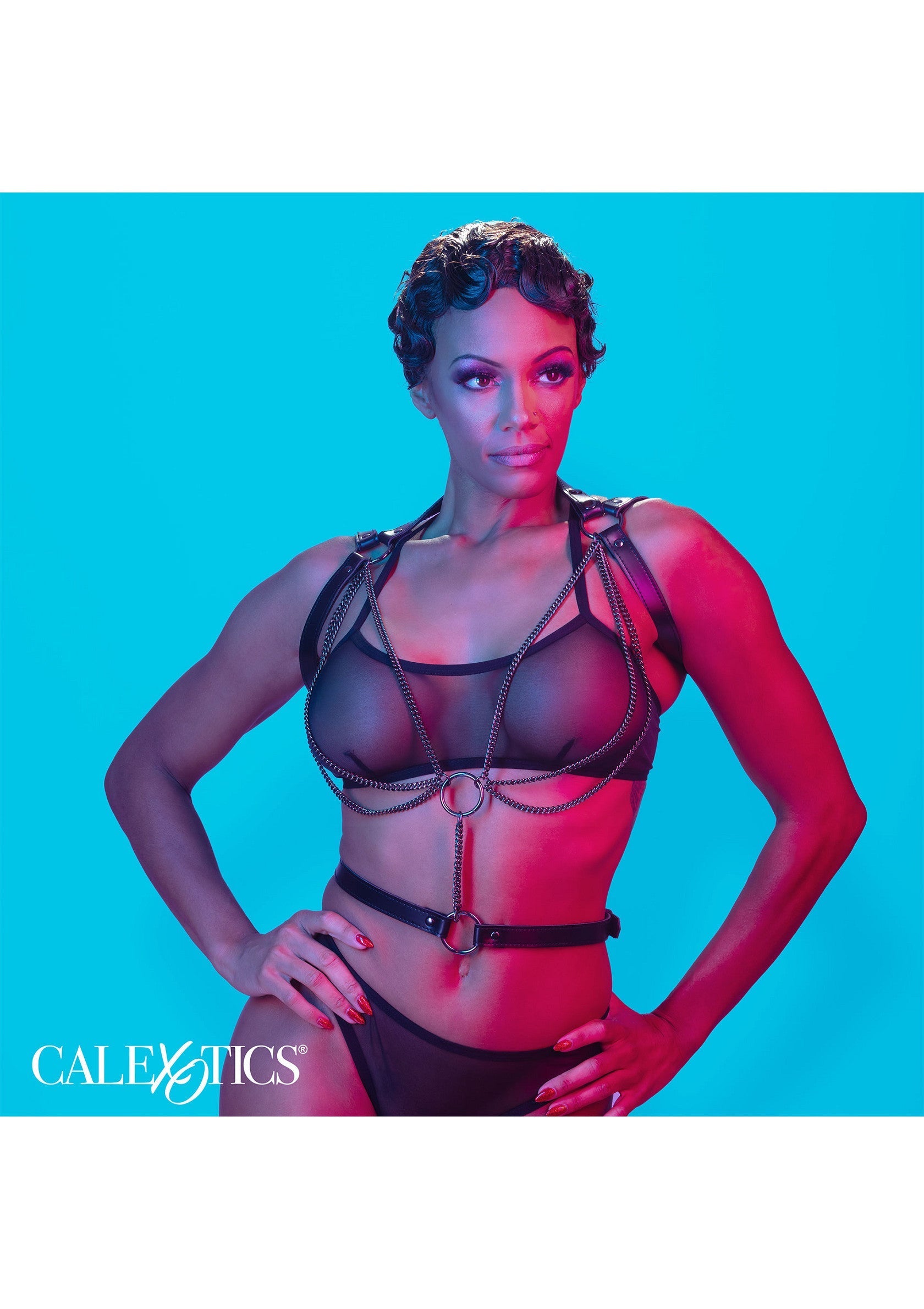 Gode-ceinture CalExotics Multi Chain Halter
