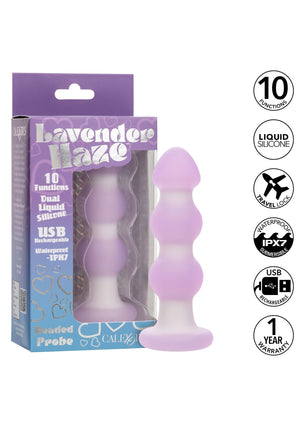 Jouet anal CalExotics Lavender Haze Beaded Probe
