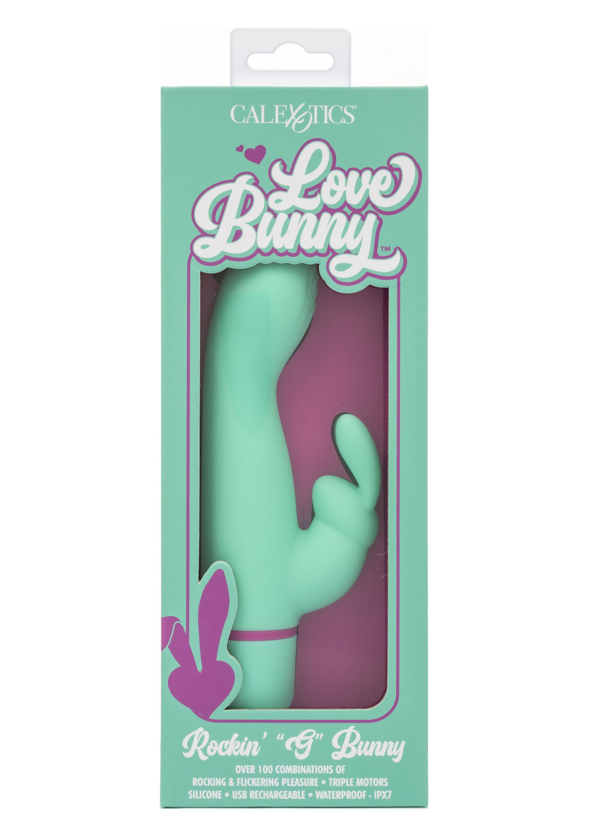 Vibromasseur CalExotics Rocking G Bunny Vibrator