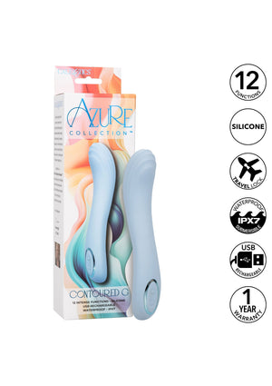 Vibromasseur CalExotics Azure Collection Contoured G