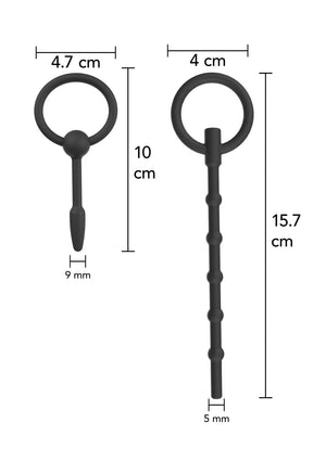 Accessoire BDSM Hidden Desire Penis Plug Set Advanced 2 pcs
