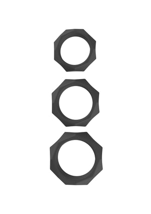 Performance masculine Hidden Desire Heavy C-Ring Set