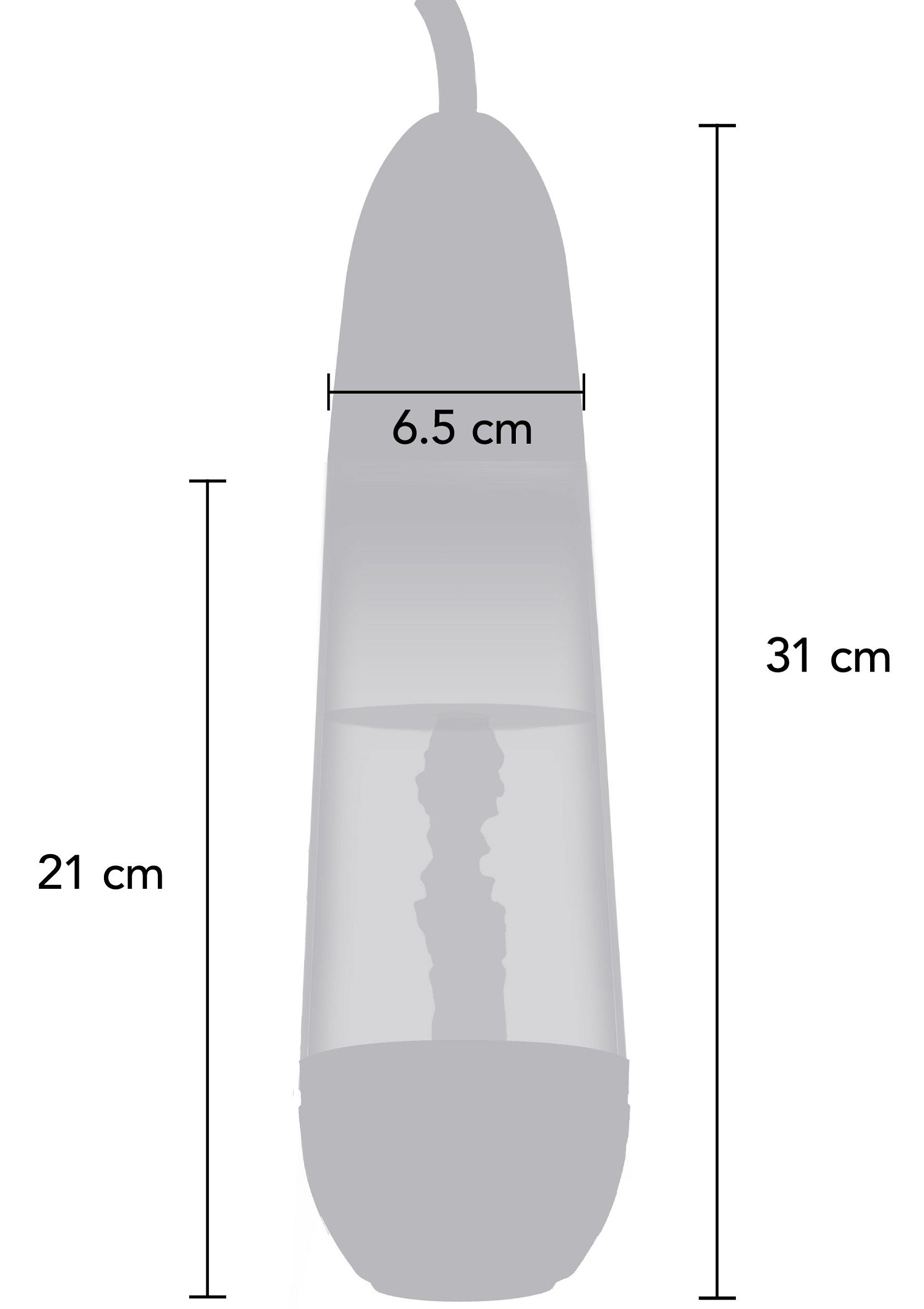 Performance masculine Hidden Desire Magnifying Sleeve Penis Pump