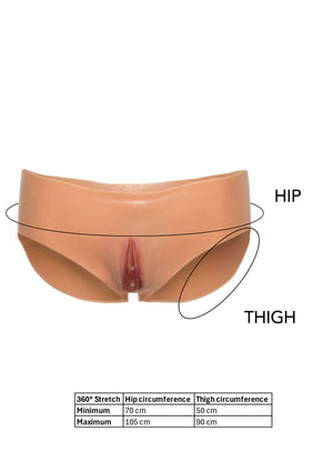 Lingerie Hidden Desire Open Vagina Brief Low Waist