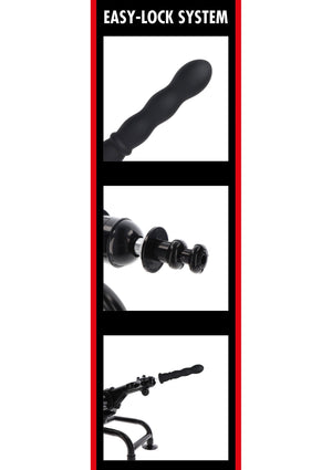 Accessoire Hidden Desire Wave Dong Easy-Lock 19 cm