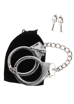 Accessoire BDSM Taboom Silver Plated BDSM Handcuffs