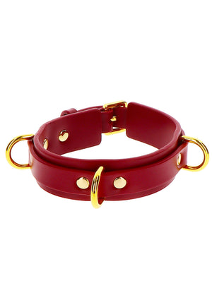 Accessoire BDSM Taboom D-Ring Collar Deluxe