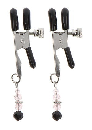 Accessoire BDSM Taboom Adjustable Clamps With Beads
