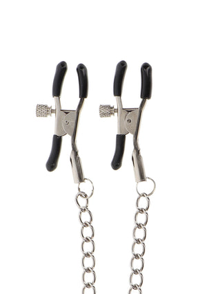 Accessoire BDSM Taboom Adjustable Clamps With Chain