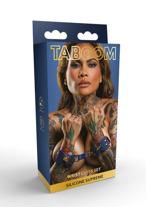 Accessoire BDSM Taboom Silicone Wrist Cuff Set