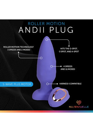 Jouet anal Nu Sensuelle Andii Roller Motion Plug