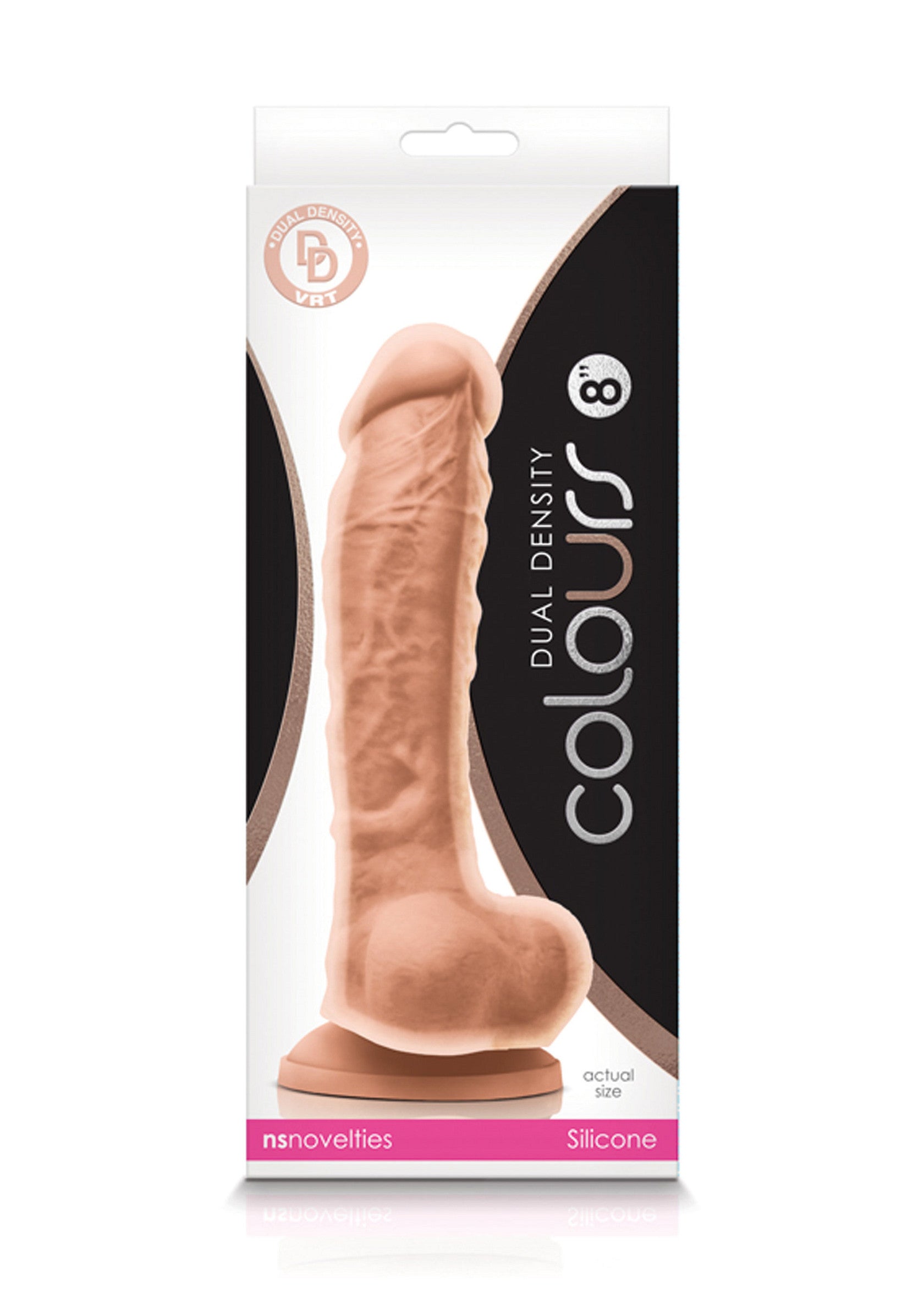 Dildo NS Novelties Colours Dual Density 8 inch