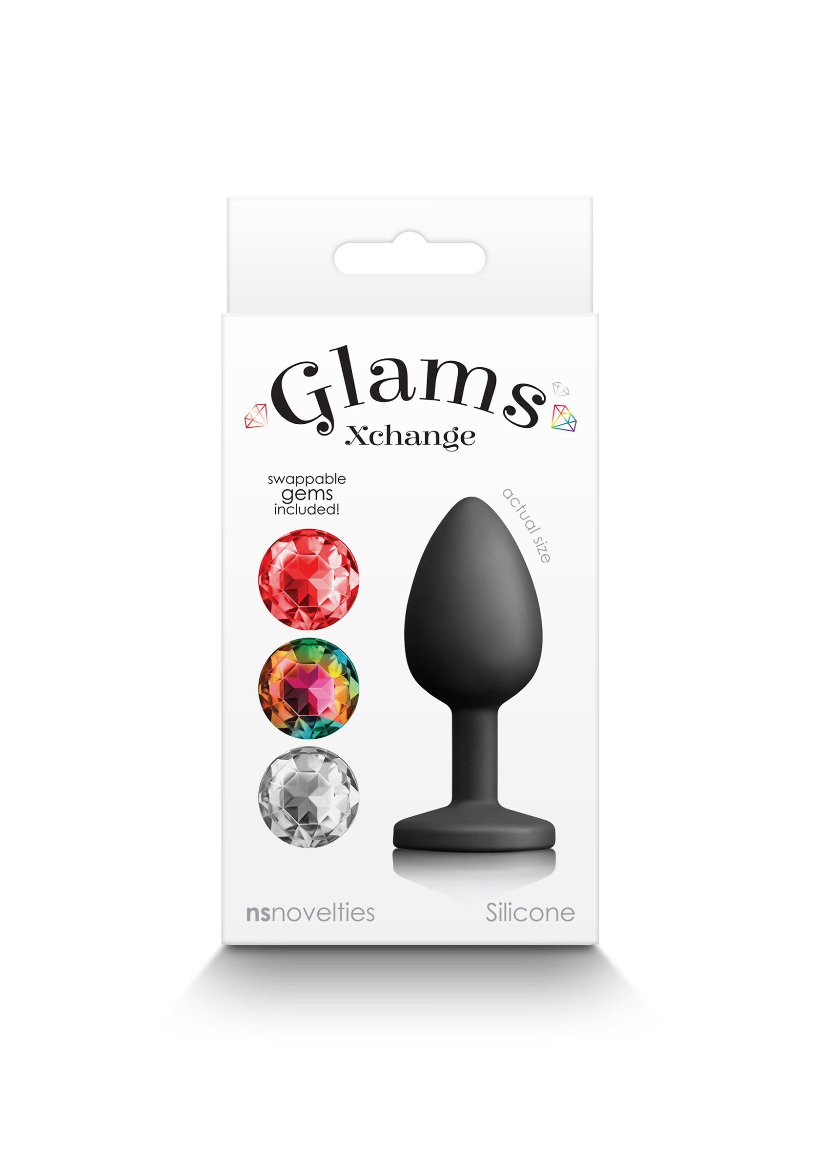 Jouet anal NS Novelties Glams Xchange Round Small