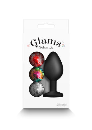 Jouet anal NS Novelties Glams Xchange Round Medium