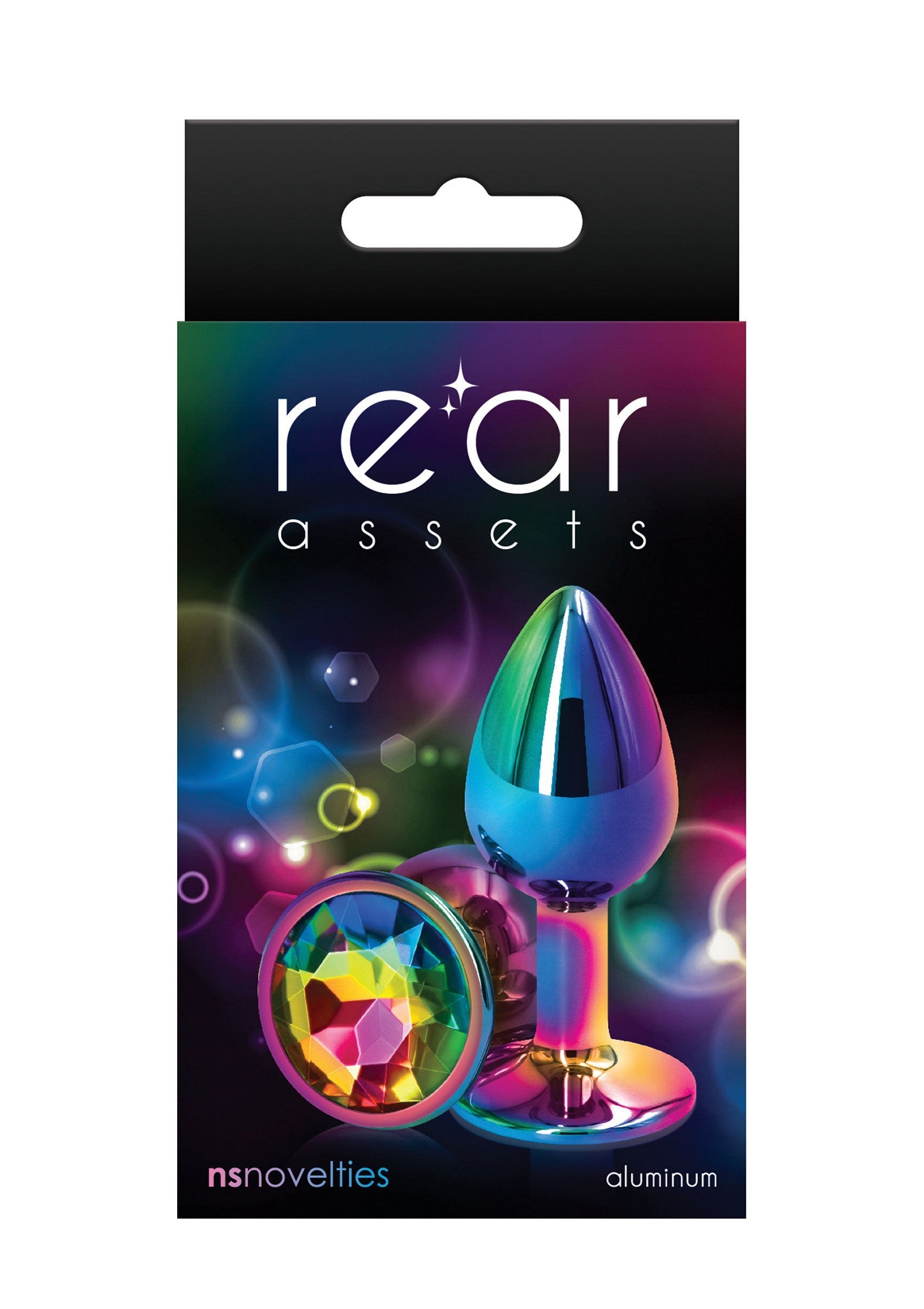 Jouet anal NS Novelties Rear Assets Mulitcolor S