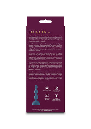 Jouet anal NS Novelties Secrets Kai