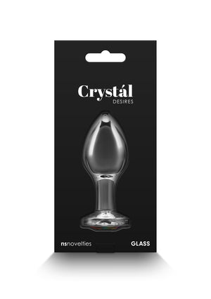 Jouet anal NS Novelties Crystal Desires Rainbow Gem Medium
