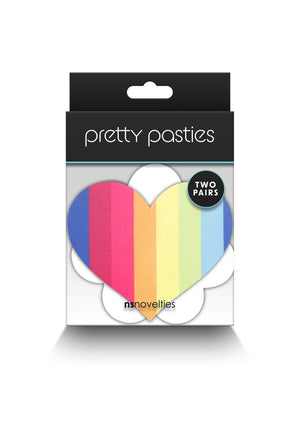 Accessoire BDSM NS Novelties Pasties Heart & Flower 2 Pair