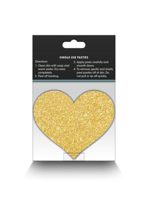 Accessoire BDSM NS Novelties Pasties Glitter Hearts 2 Pair