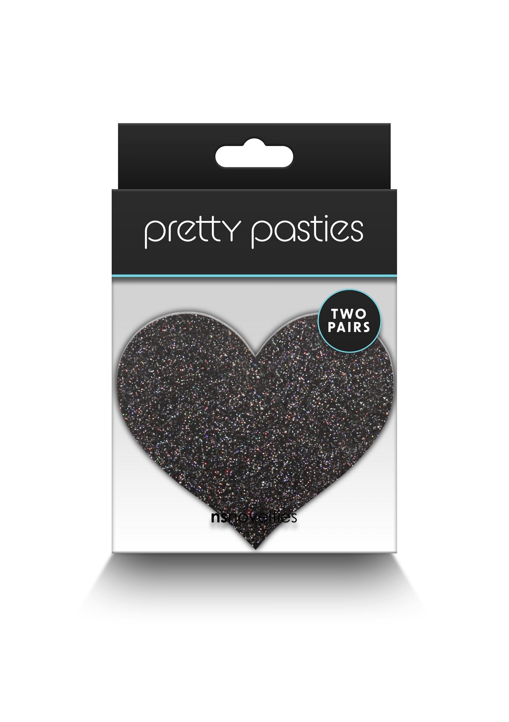 Accessoire BDSM NS Novelties Pasties Glitter Hearts 2 Pair