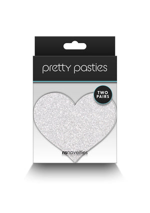 Accessoire BDSM NS Novelties Pasties Glitter Hearts 2 Pair