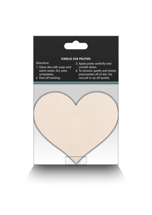 Accessoire BDSM NS Novelties Pasties Heart I Assort 4 Pair