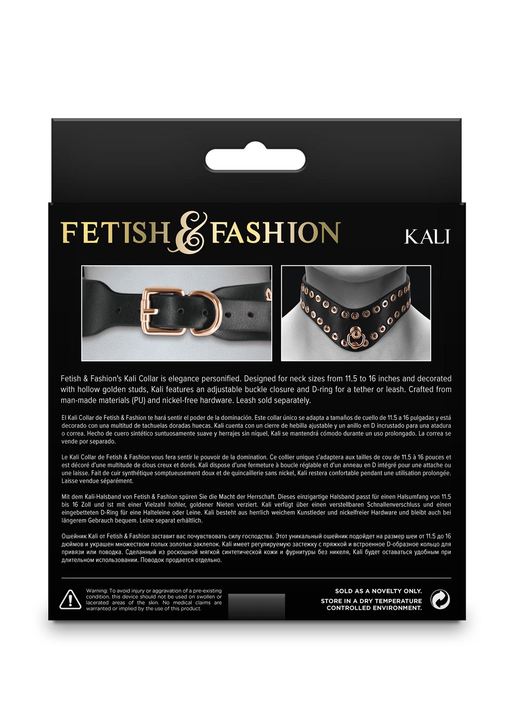 Accessoire BDSM NS Novelties Kali Collar