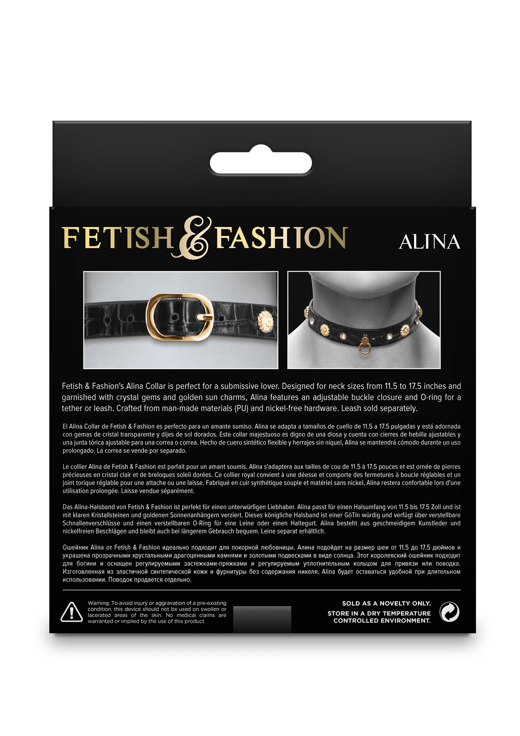 Accessoire BDSM NS Novelties Alina Collar