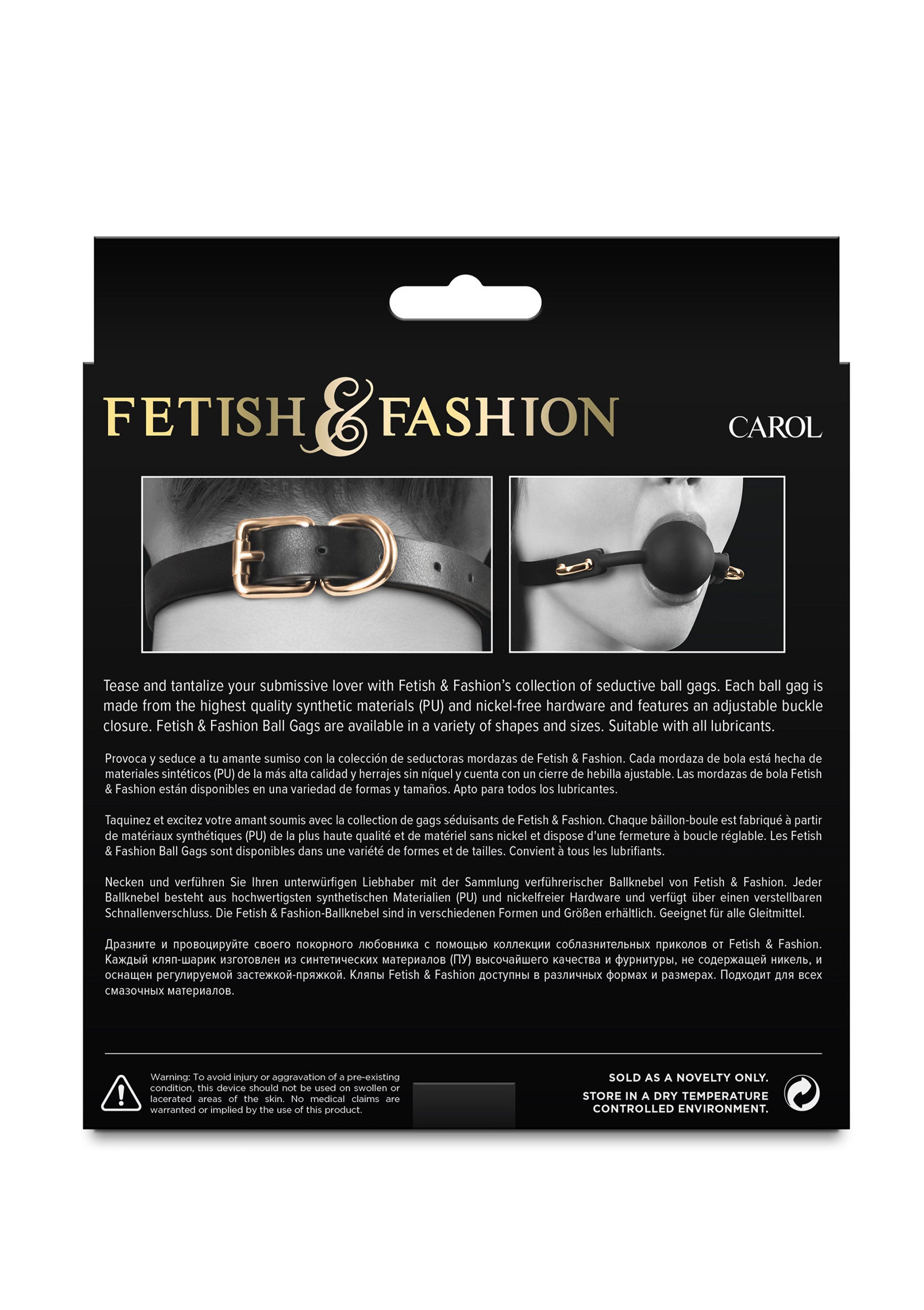 Accessoire BDSM NS Novelties Fetish & Fashion Carol Gag
