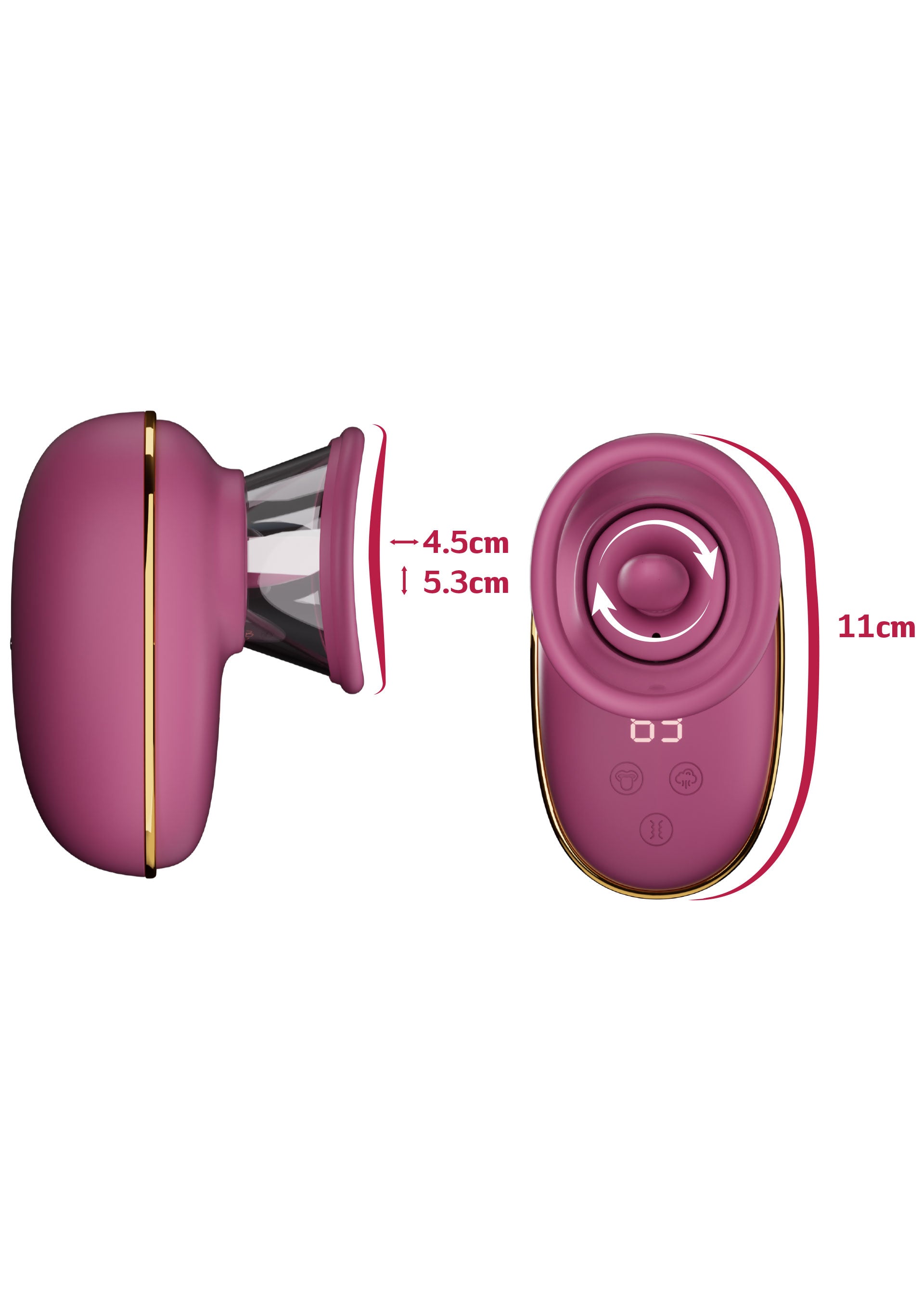 Stimulateur She.E.O. Licking Clitoral Automatic Pump