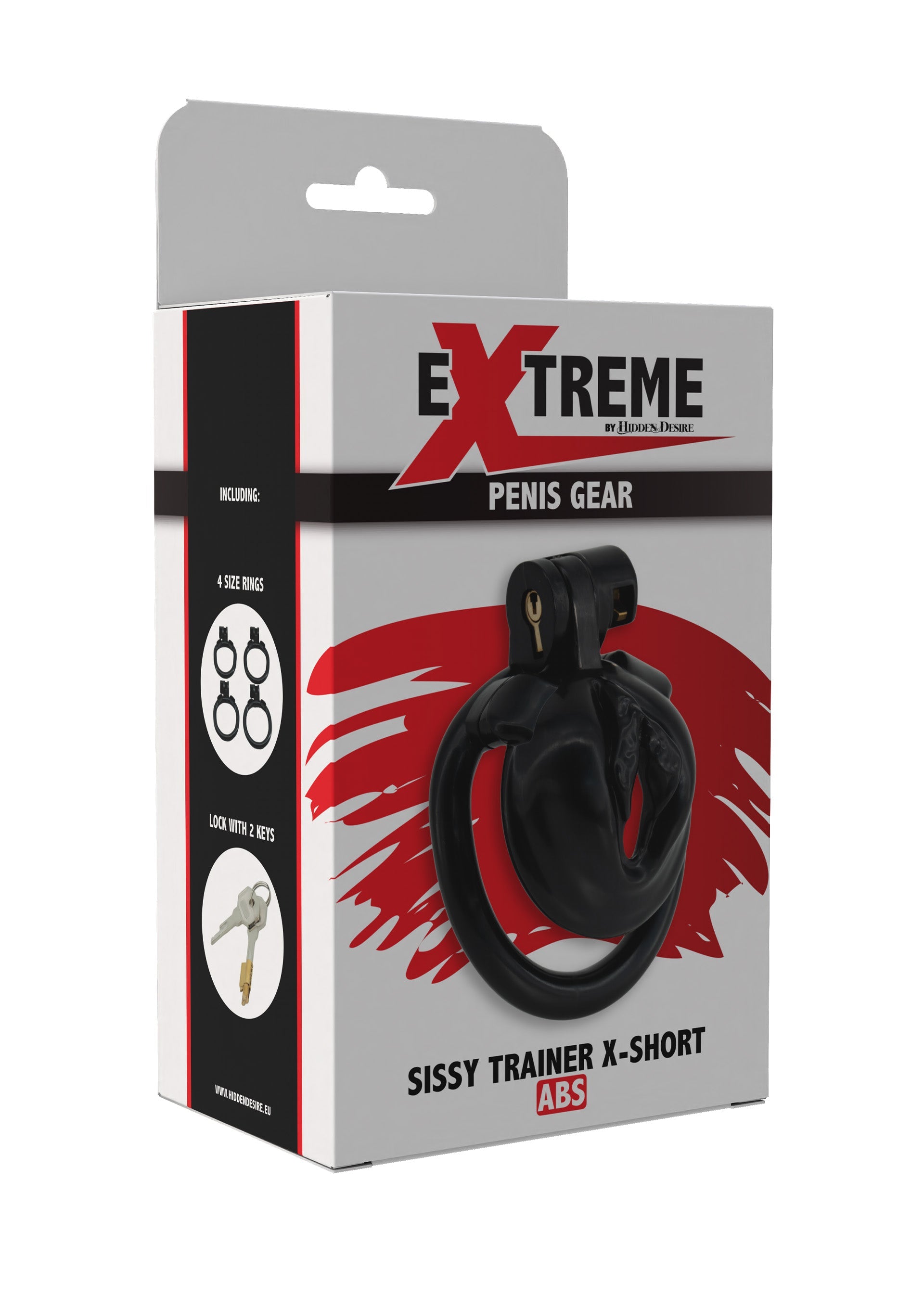 Accessoire BDSM Hidden Desire Sissy Trainer Cock Lock X-Short