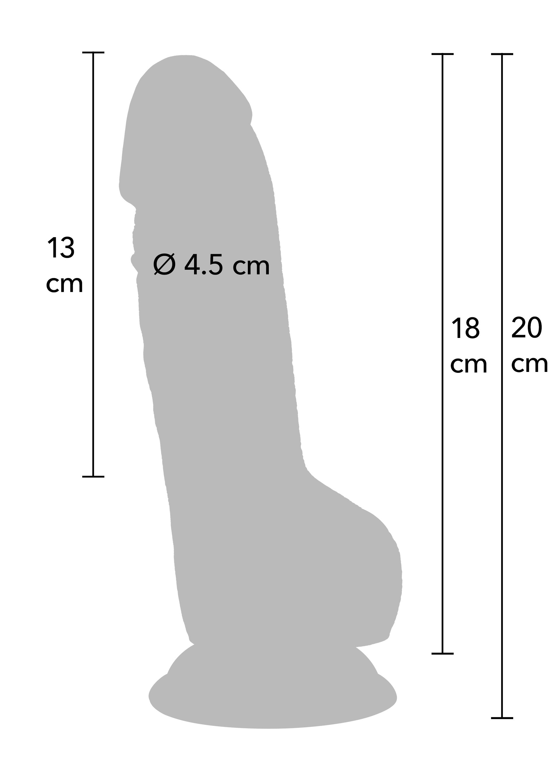 Dildo Hidden Desire Realistic Dildo PVC 18 cm