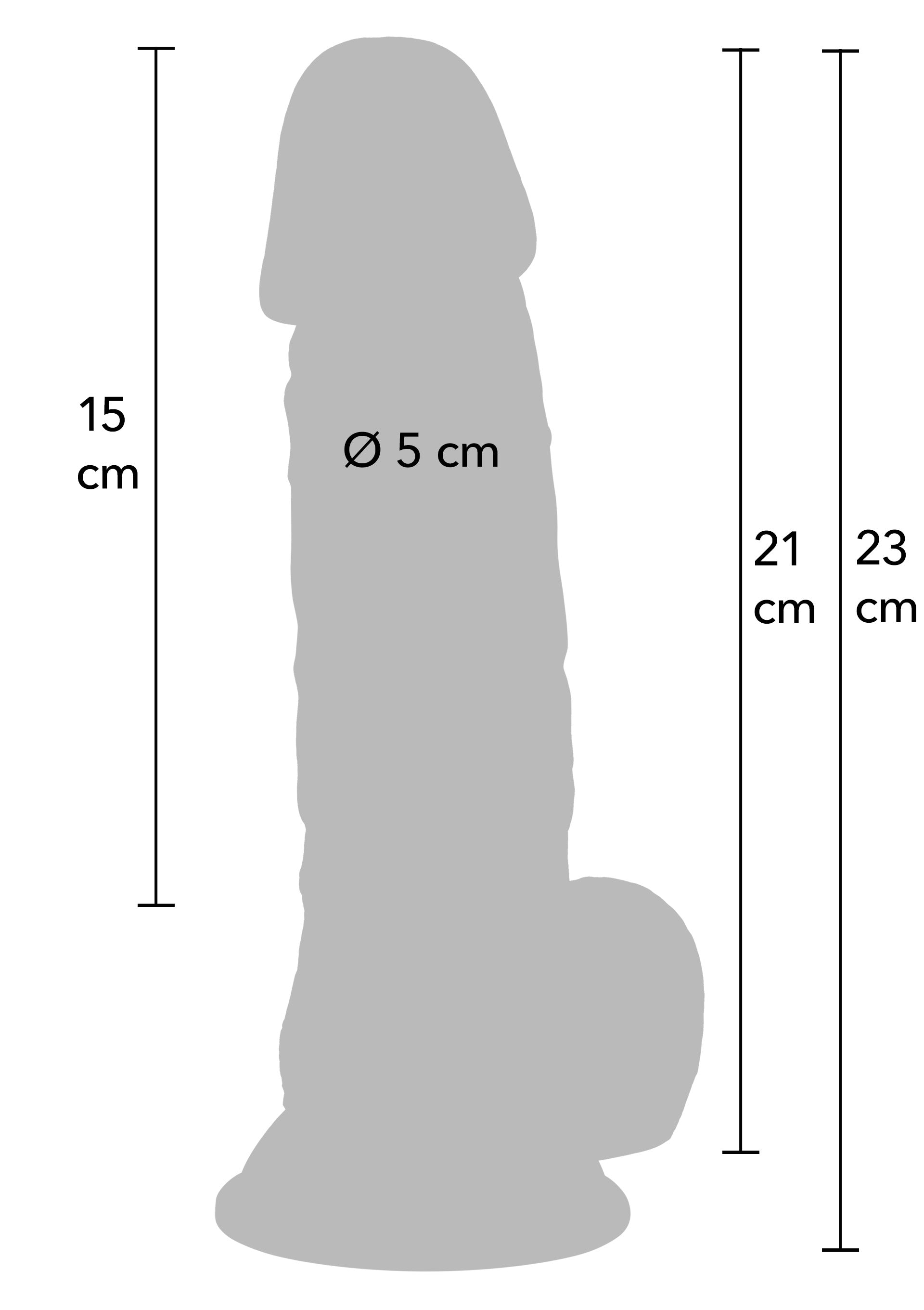 Dildo Hidden Desire Realistic Dildo PVC 21 cm