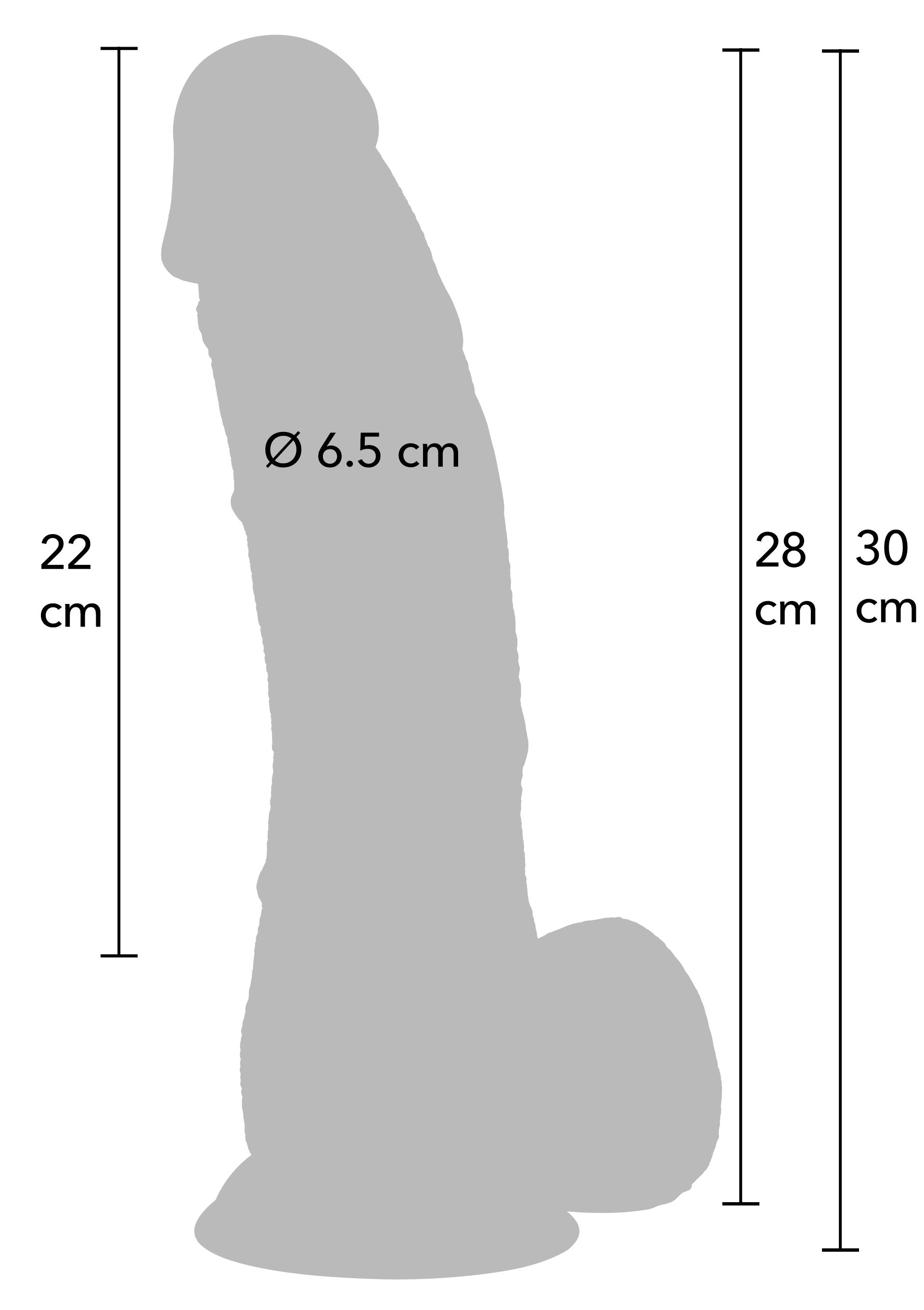 Dildo Hidden Desire Realistic Dildo PVC 28 cm