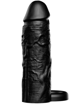Performance masculine Hidden Desire Penis Sleeve Liquid Silicone Ring 15 cm
