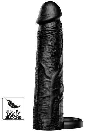 Performance masculine Hidden Desire Penis Sleeve Liquid Silicone Ring 20 cm