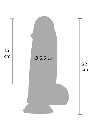 Dildo Hidden Desire Ultra Realistic Dildo Silicone 20 cm