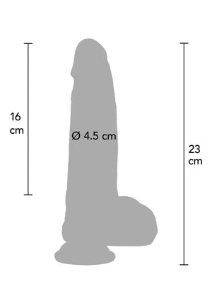 Dildo Hidden Desire Ultra Realistic Dildo Silicone 18 cm