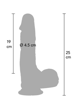 Dildo Hidden Desire Ultra Realistic Dildo Silicone 23 cm