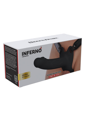 Gode-ceinture Hidden Desire Hollow Penis Strapon Silicone 16 cm